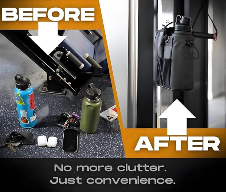 Magnetic Gym Storage Bag